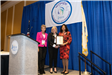 WIMG award winner Olga Garcia with Janice Kovach and Colleen Mahr