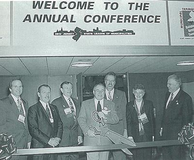 Ribbon cutting for the first League Conference