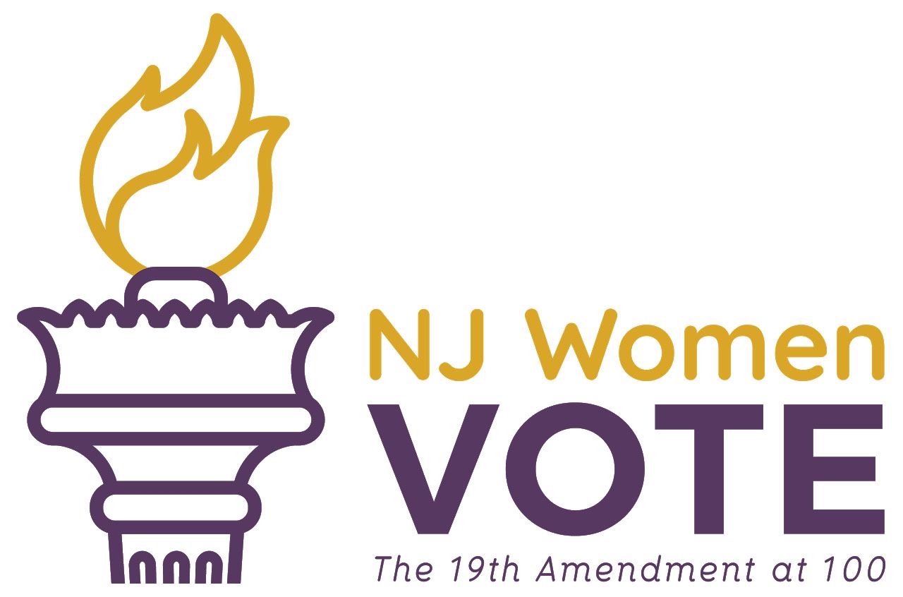 Torch logo for NJ Women Vote