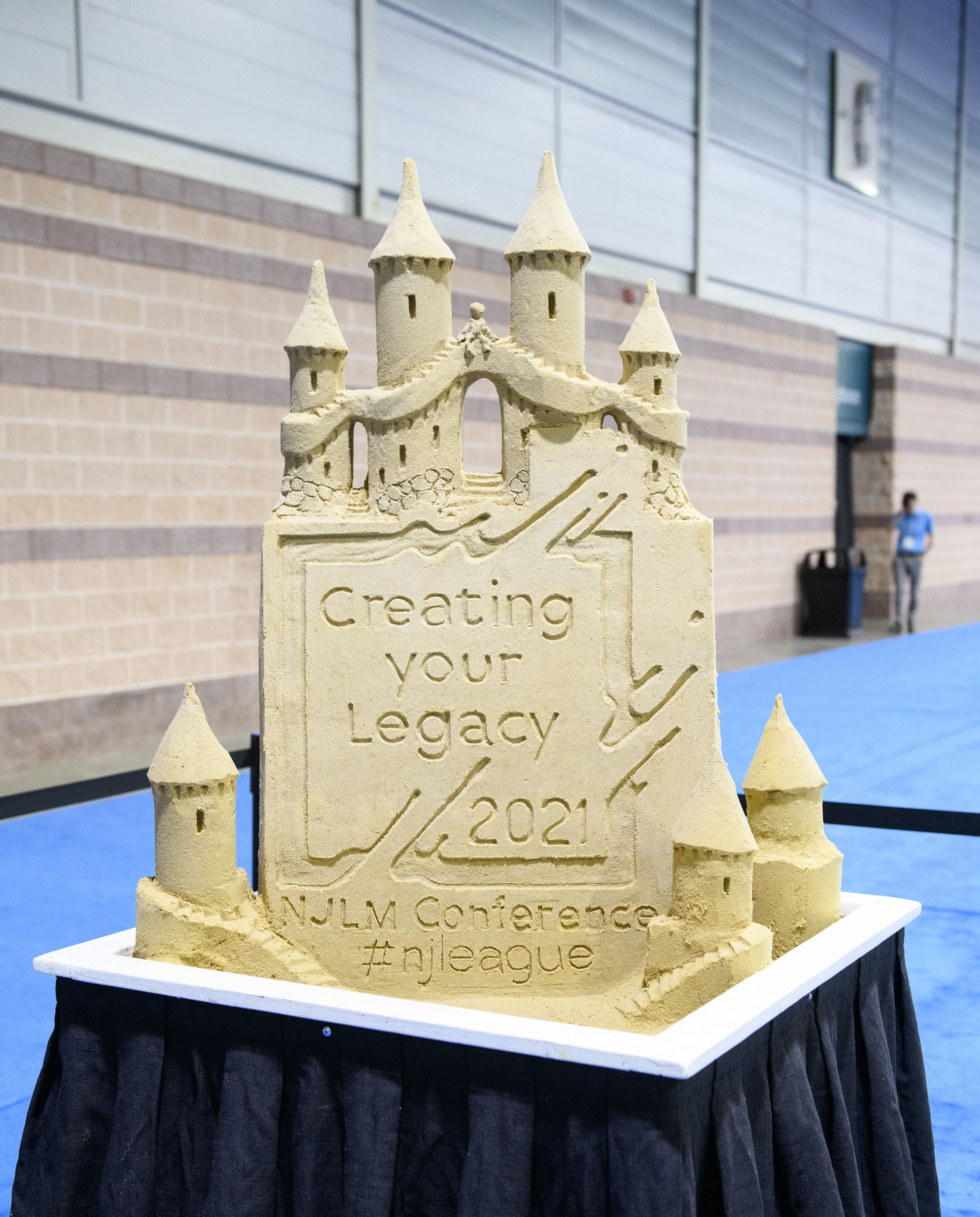 Creating Your Legacy sand sculpture