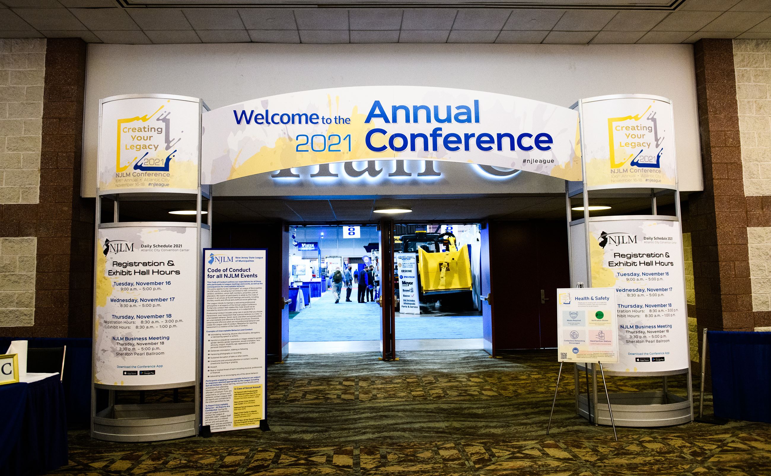 2021 League Conference Exhibit Hall